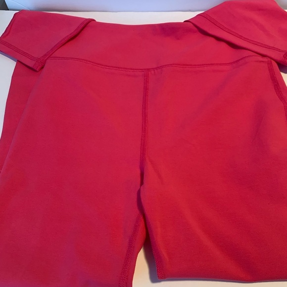 J. Crew women’s leggings, small. Hot pink, stretch athletic pants in EUC - Picture 3 of 6